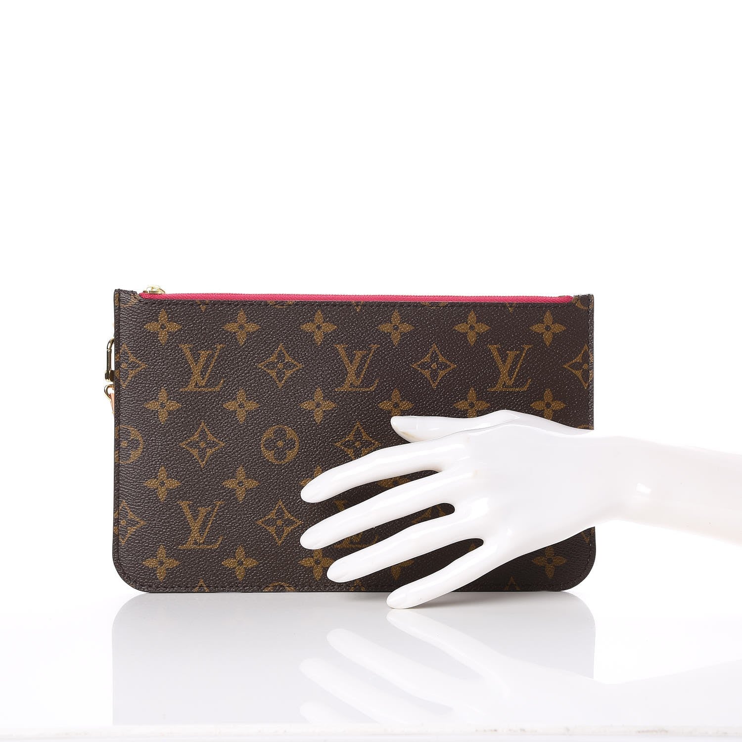 Louis Vuitton Monogram Neverfull MM GM Pochette Pivoine 2 of 7