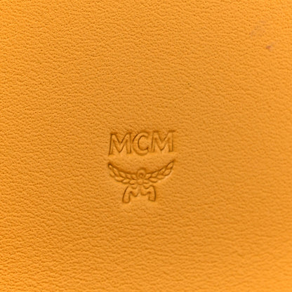 MCM Visetos Large Patricia Wallet On Chain Cognac 7 of 12