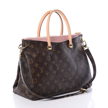 Louis Vuitton Monogram Pallas Rose Ballerine 2 of 8