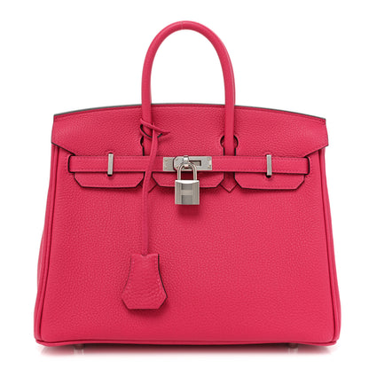Hermes Togo Birkin 25 Rose Mexico 1 of 9