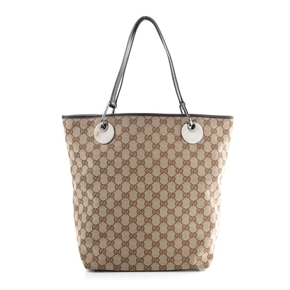 Gucci Monogram Large Eclipse Tote Brown 1 of 11