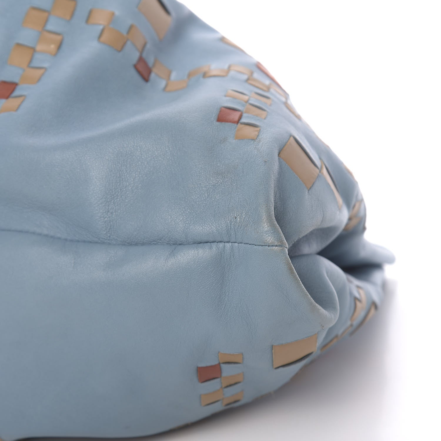 Bottega Veneta Nappa Intrecciato Aquilone Fortune Cookie Hobo Blue 12 of 12