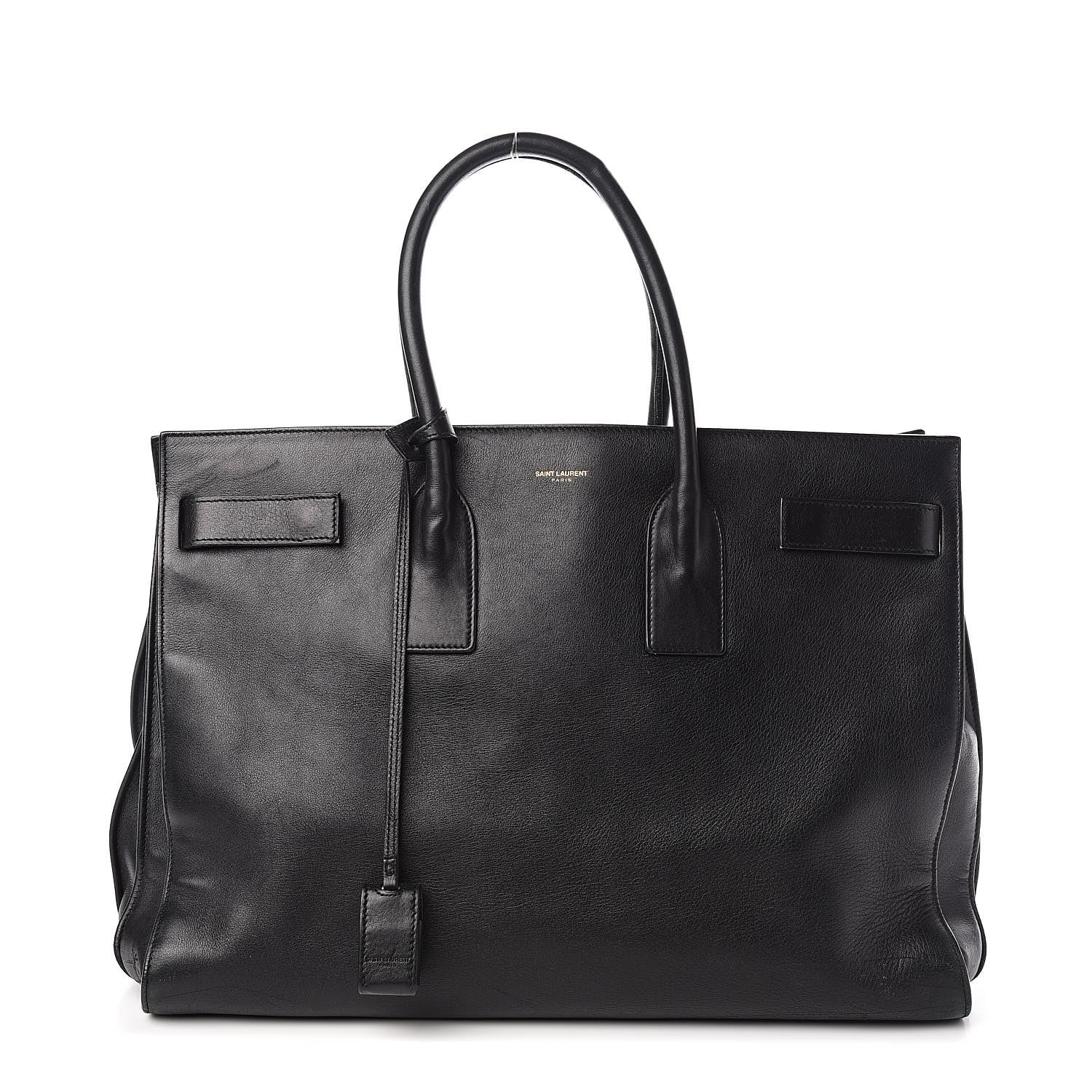 Saint Laurent Calfskin Large Sac De Jour Carryall Black 1 of 20