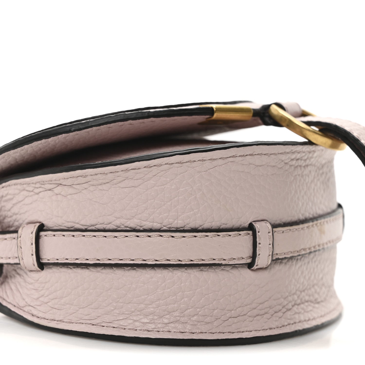 Chloe Calfskin Nano Marcie Saddle Bag Misty Lavender 8 of 9