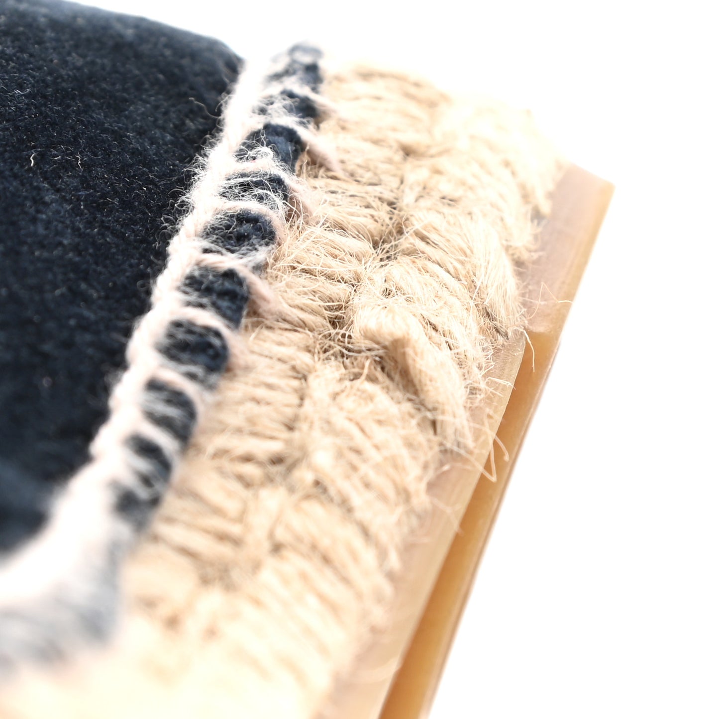 Velvet CC Espadrilles 37 Dark Navy Black