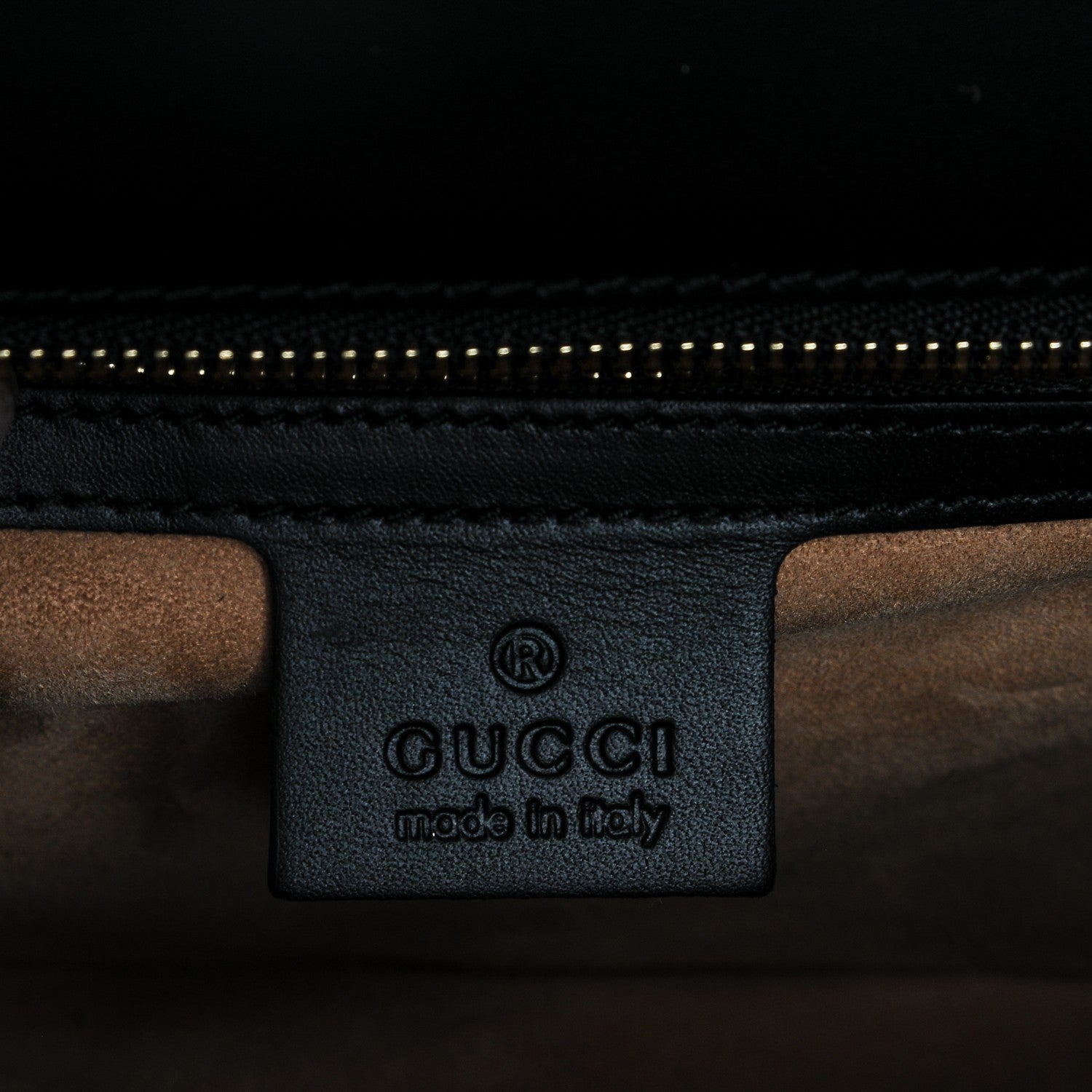 Gucci Calfskin Small Sylvie Shoulder Bag Black 6 of 9