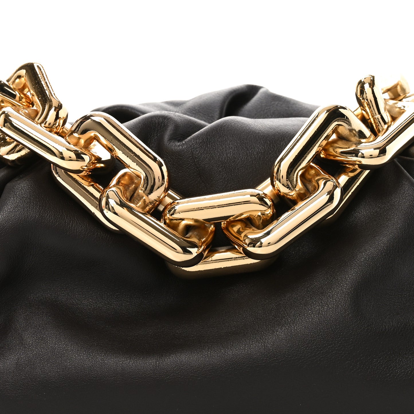 Calfskin The Pouch Chain Fondant