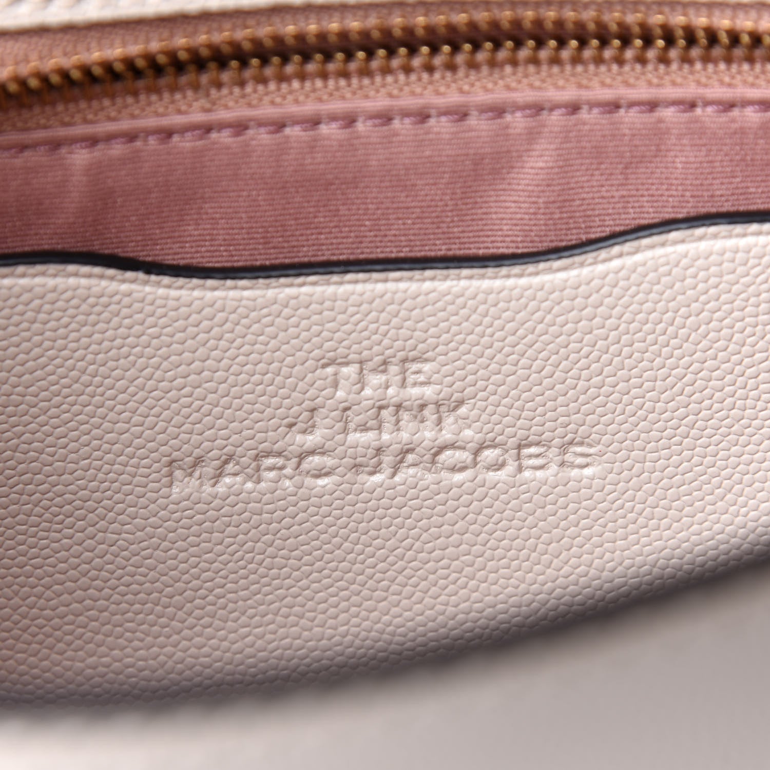 Marc Jacobs Textured Calfskin The J Link Shoulder Bag Ivory 7 of 11