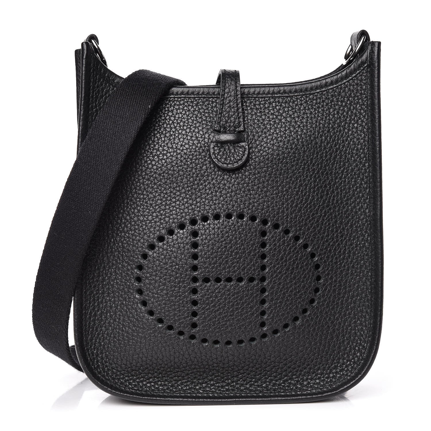 Hermes Taurillon Clemence Evelyne TPM Black 1 of 10