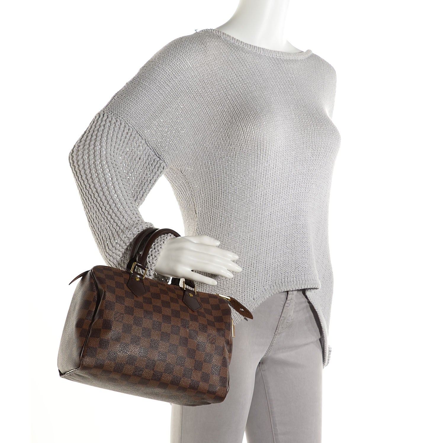 Louis Vuitton Damier Ebene Speedy 25 2 of 7
