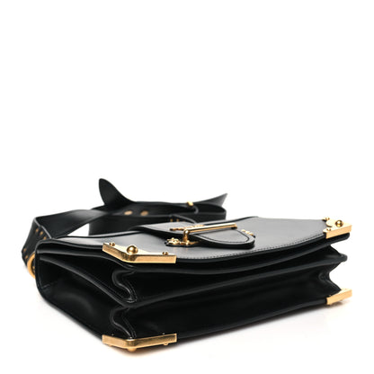 Prada City Calf Saffiano Cahier Bag Black 4 of 9
