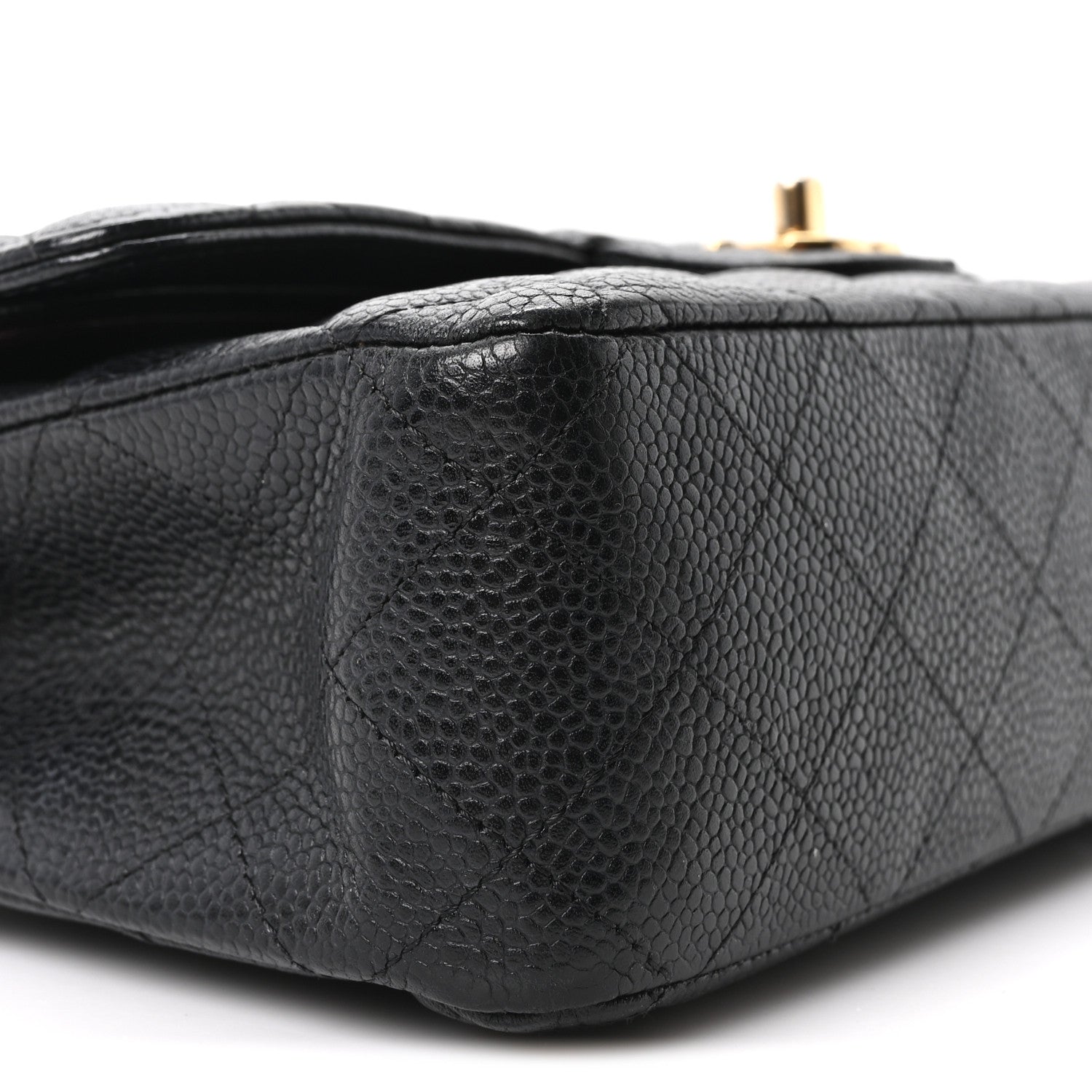 Chanel Caviar Quilted Medium Double Flap Black 8 of 9
