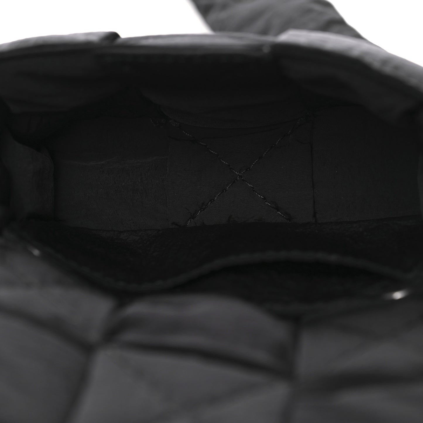 Nylon Intrecciato Padded Tech Candy Cassette Bag Black