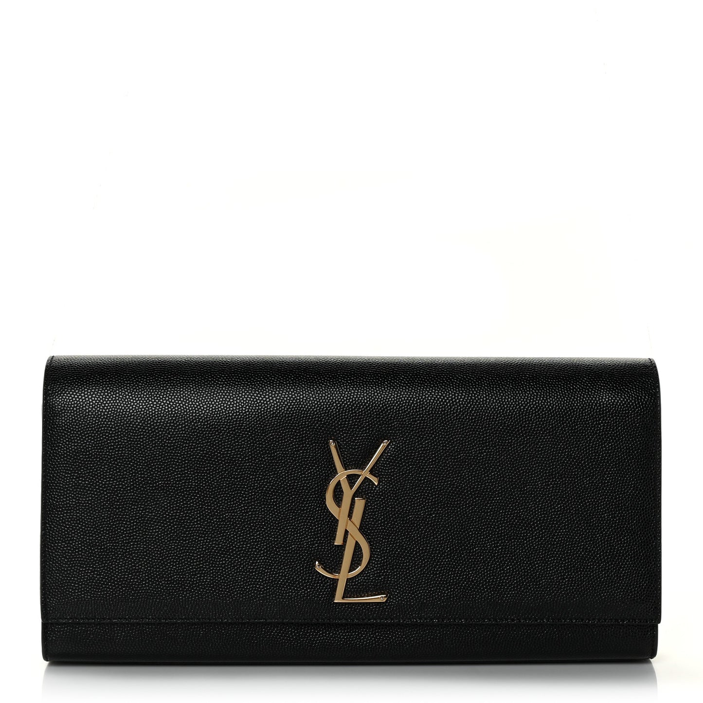 Grain De Poudre Monogram Cassandre Clutch Black