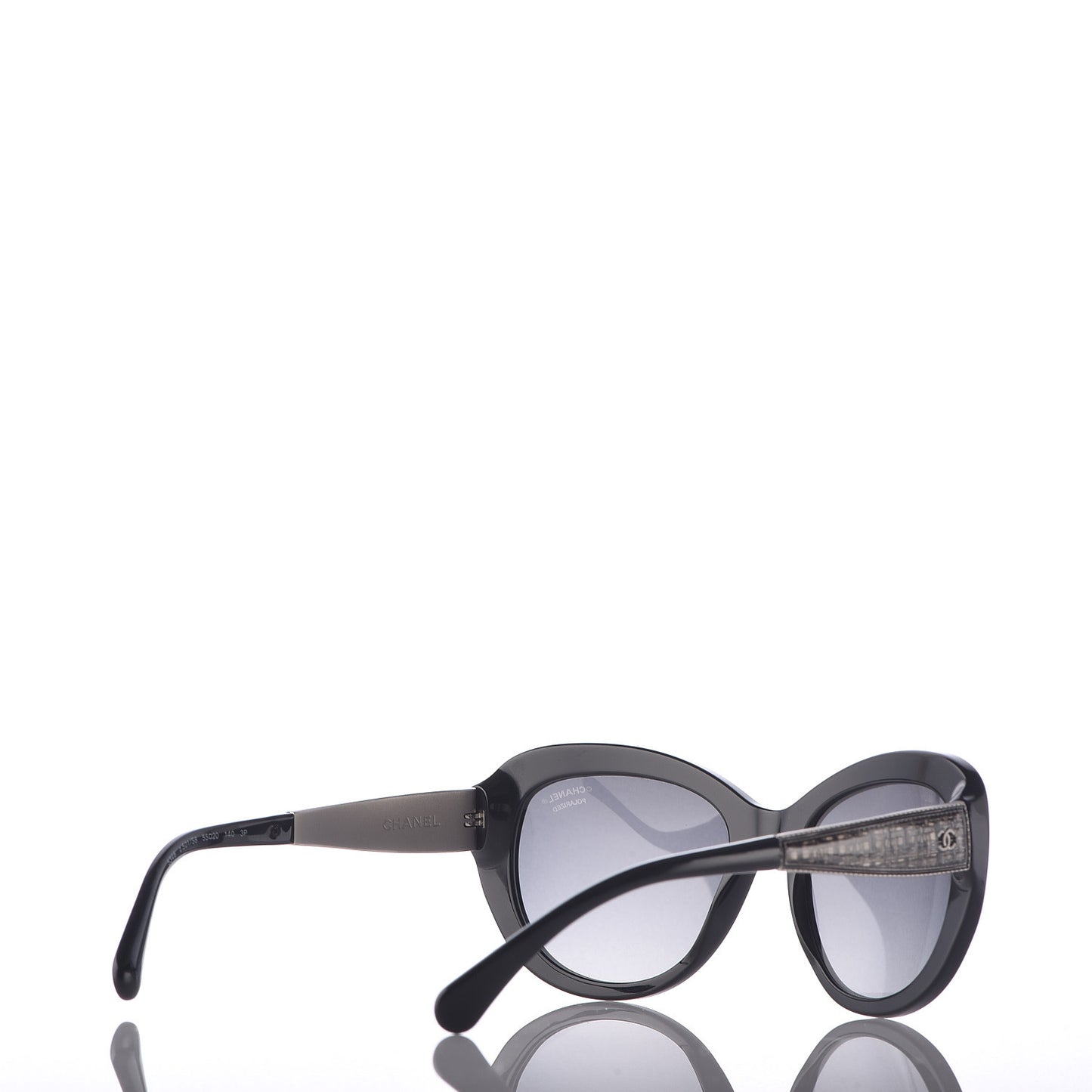 Polarized Butterfly Signature Sunglasses 5346 Black