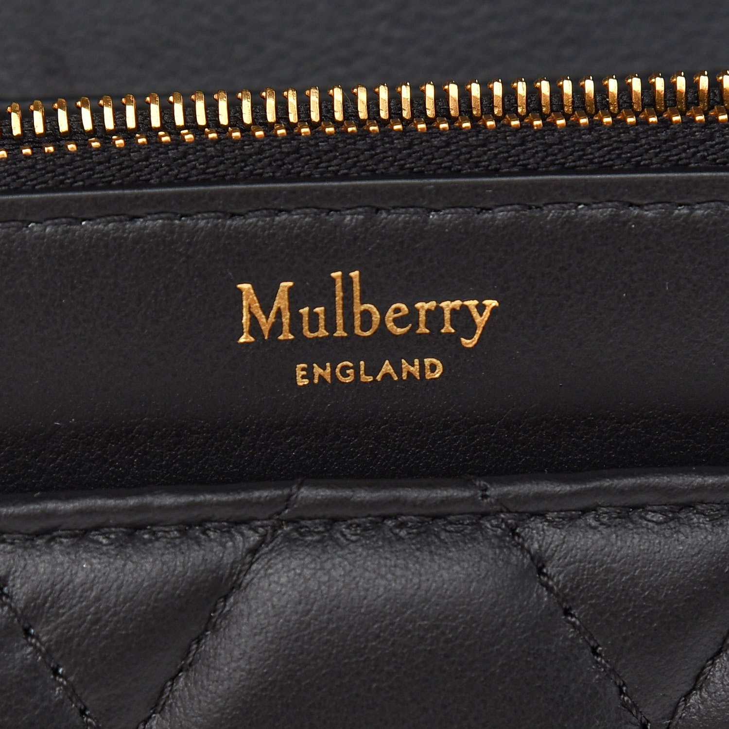 Mulberry Small Quilted Calfskin Small Darley Black 6 of 8