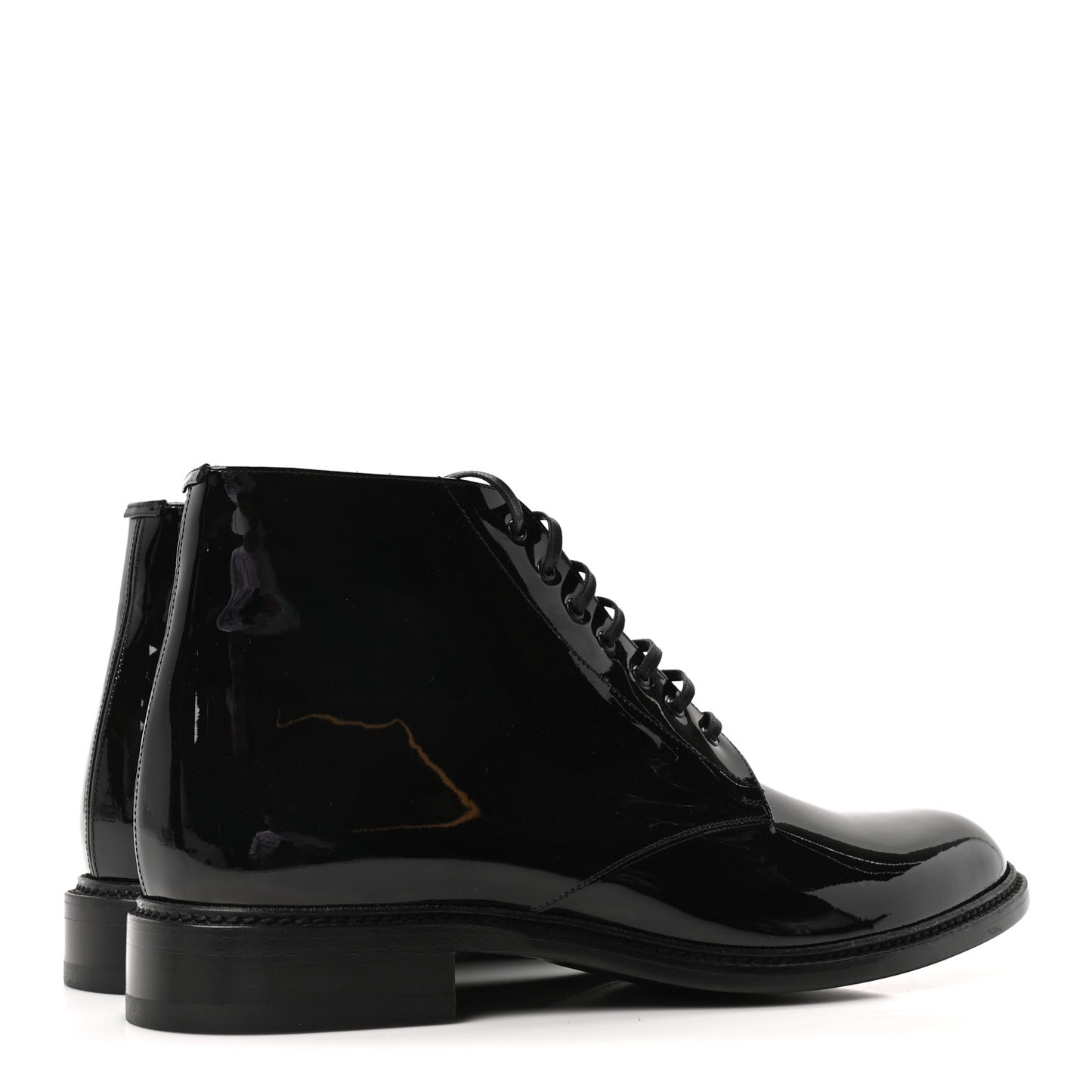 Vernice Grupy Mens Army 20 Lace Up Boots 45 Black