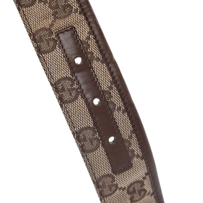 Gucci Monogram Belt 75 30 Dark Brown 4 of 7