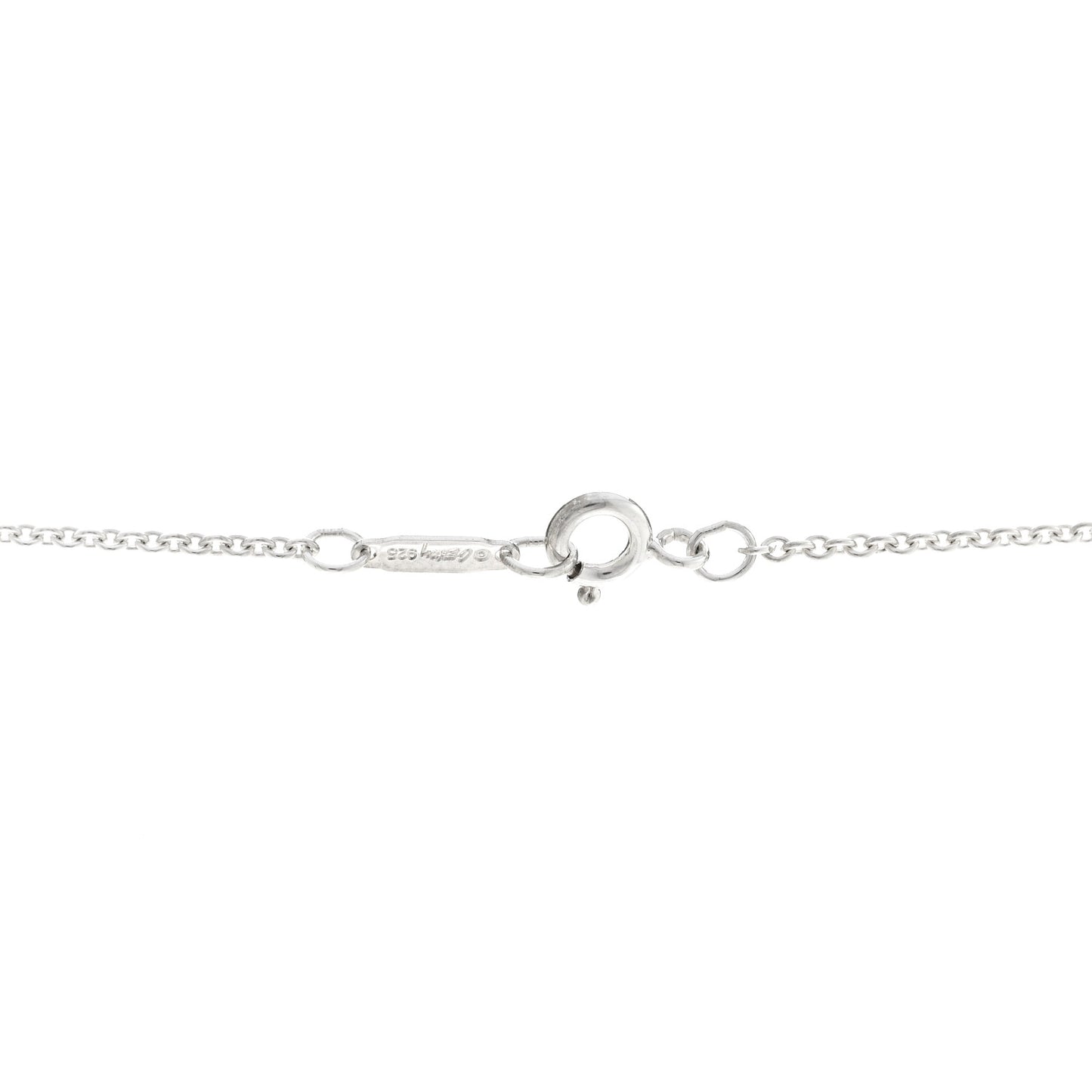 Sterling Silver Frank Gehry Double Orchid Pendant Necklace