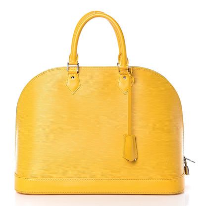 Louis Vuitton Epi Alma GM Citron 1 of 12