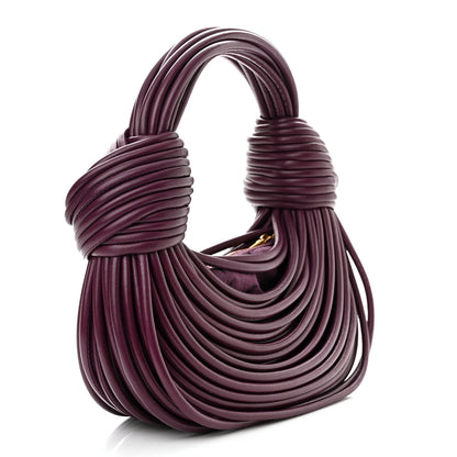 Bottega Veneta Nappa Mini Tubular Double Knot Mystic 3 of 8