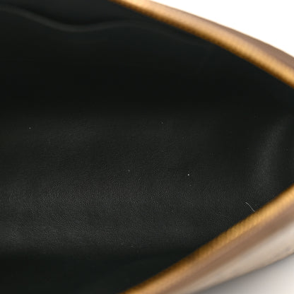 Balenciaga Coated Canvas BB Monogram Signature Toiletry Pouch Beige Brown 5 of 7