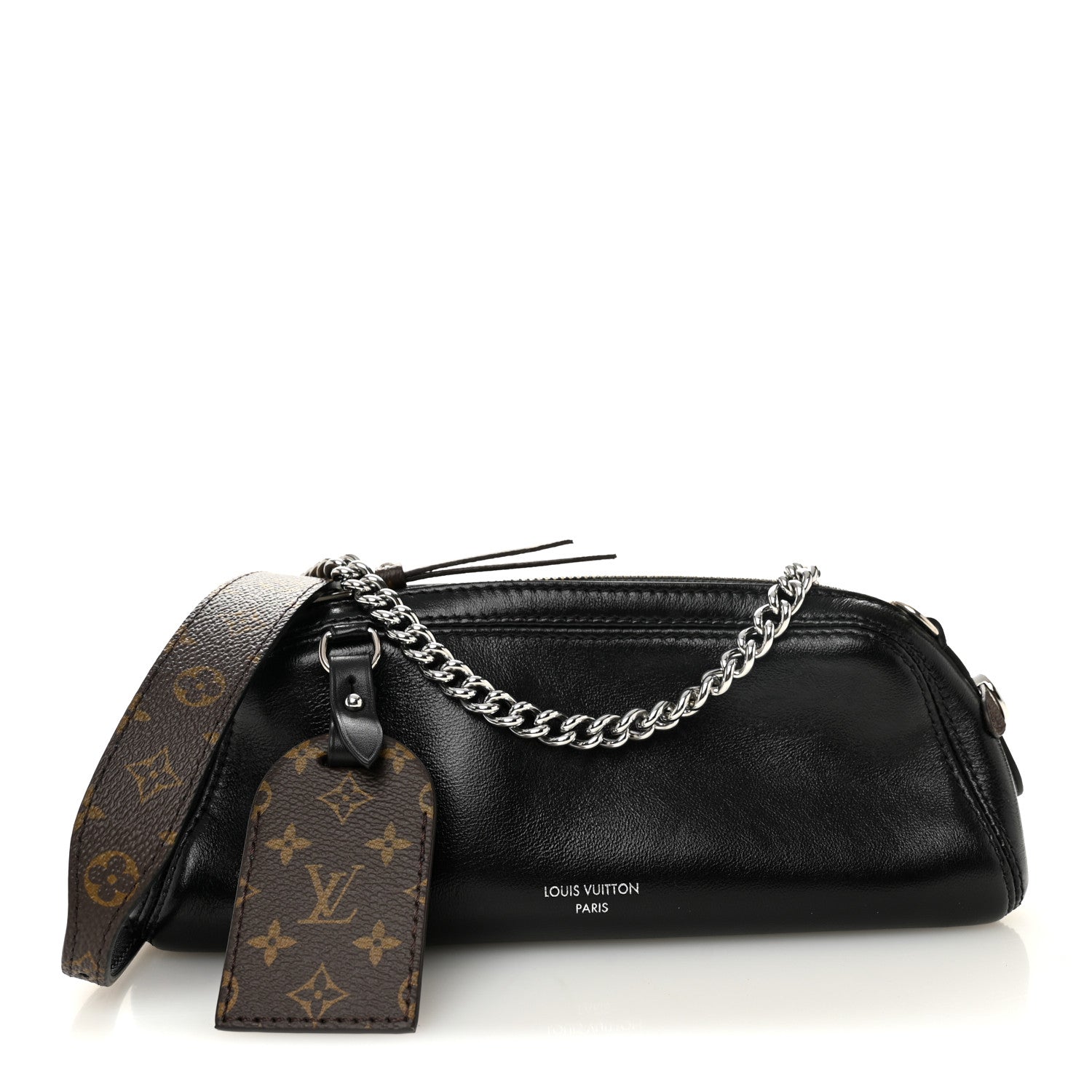 Louis Vuitton Lambskin Pochette Vibe Black 1 of 9