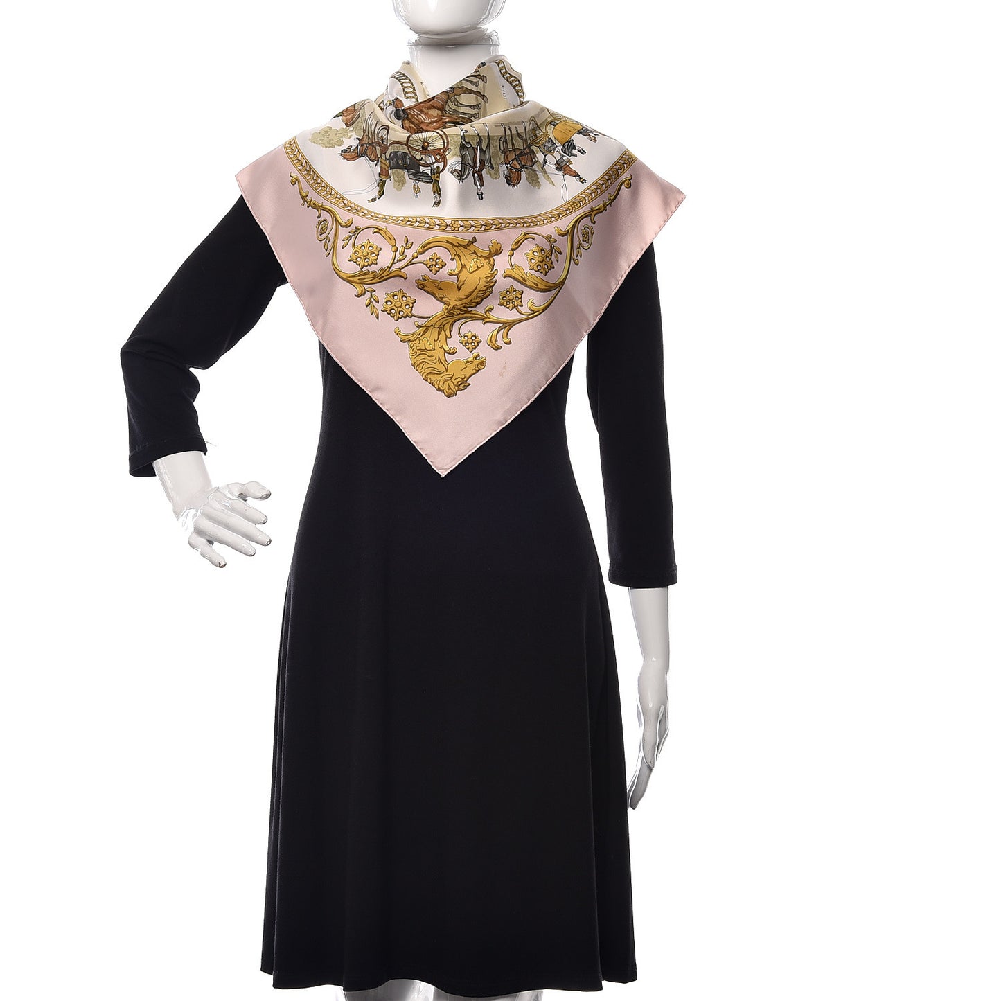 Silk La Promenade De Longchamps Scarf 90