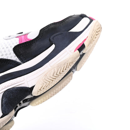 Balenciaga Fabric Mesh Womens Triple S Sneakers 36 Rose Fluo Black White 15 of 16