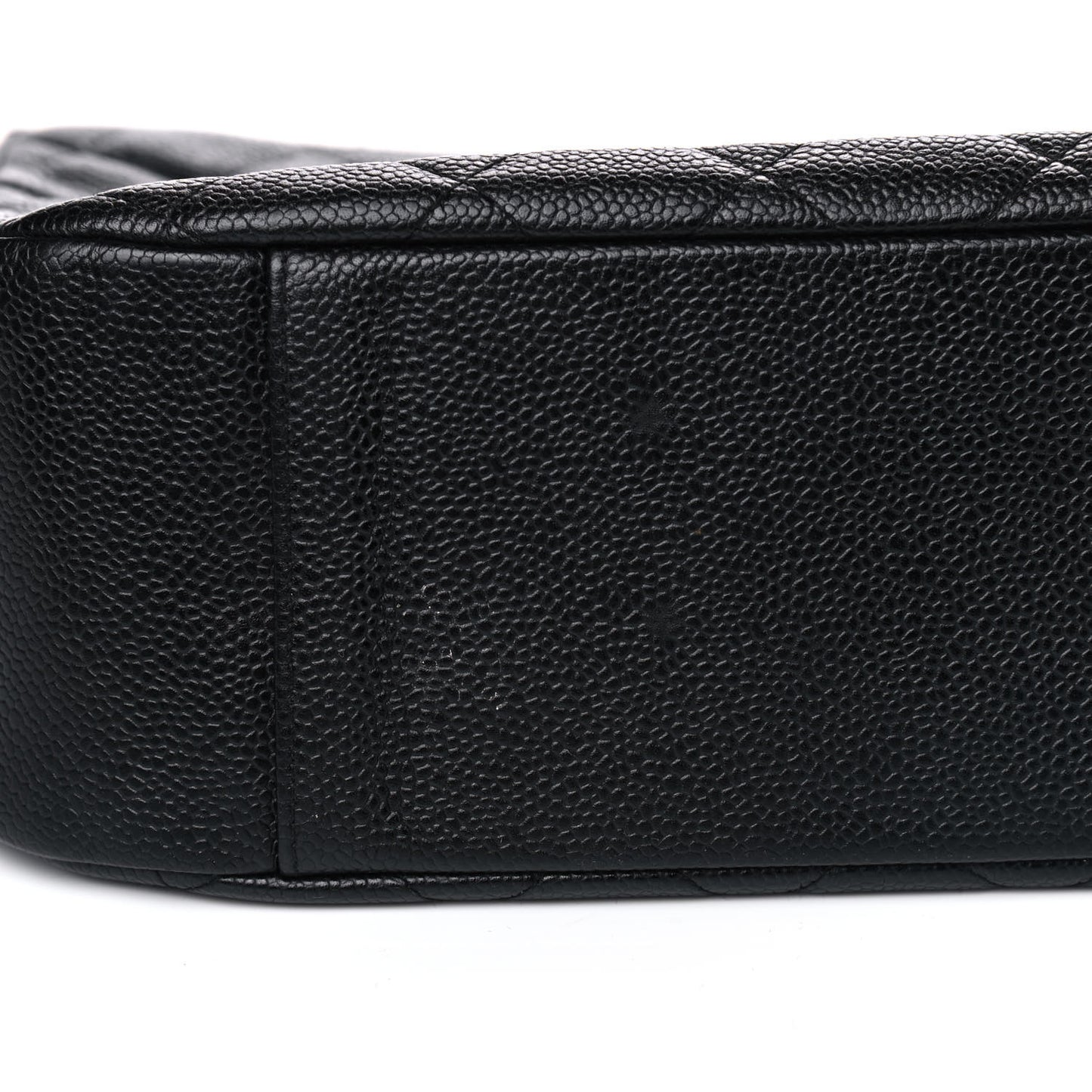 Caviar Quilted Timeless CC Shoulder Bag Black