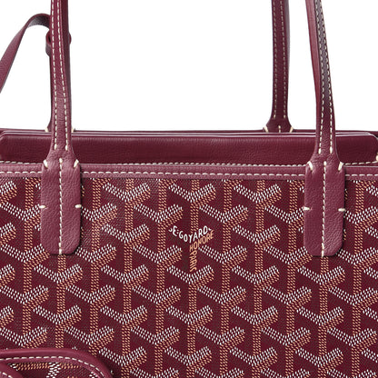 Goyard Goyardine Isabelle Tote Burgundy 12 of 12