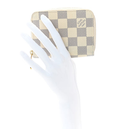 Louis Vuitton Damier Azur Zippy Coin Purse 2 of 7