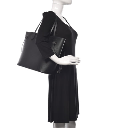 Louis Vuitton Epi Neverfull MM Black 2 of 10