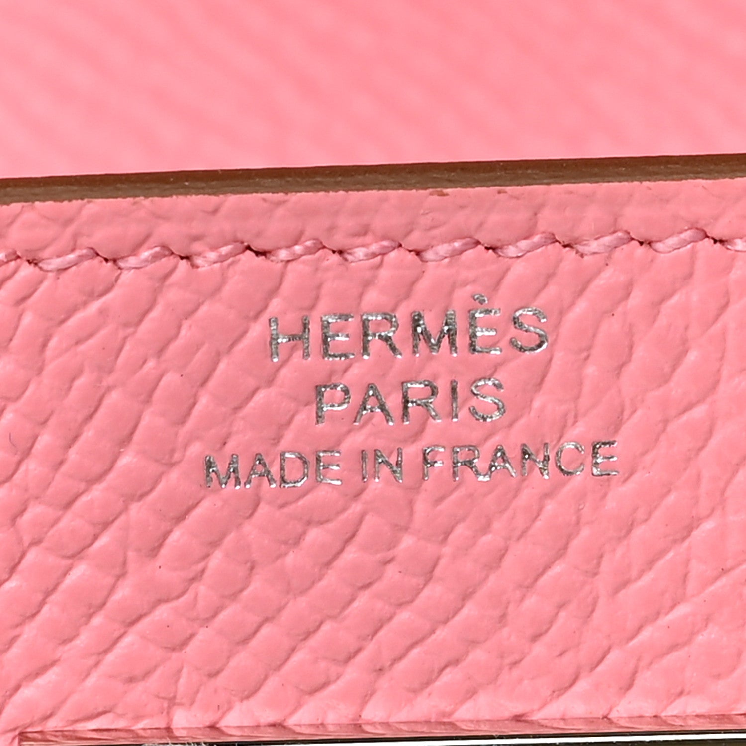 Hermes Epsom Kelly Wallet To Go Rose Confetti 6 of 8