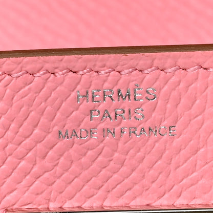 Hermes Epsom Kelly Wallet To Go Rose Confetti 6 of 8