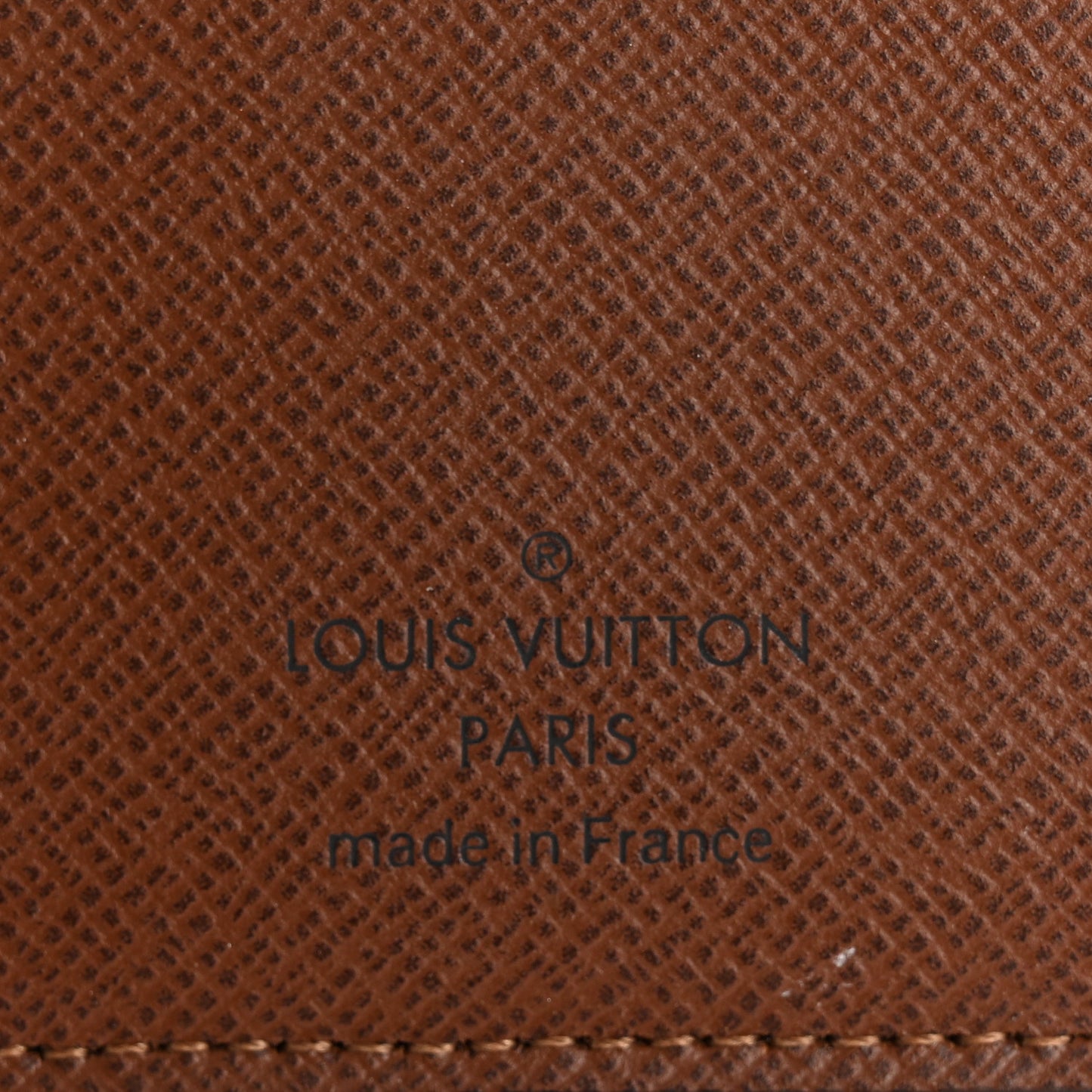Monogram Desk Agenda Cover