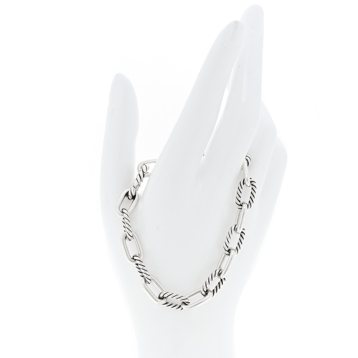 Sterling Silver 8.5mm Madison Chain Bracelet