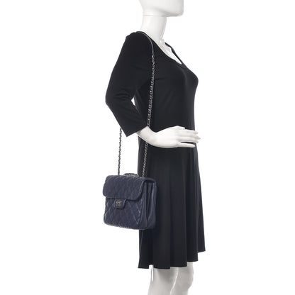 Chanel Caviar Quilted Medium Urban Companion Flap Navy 2 of 9