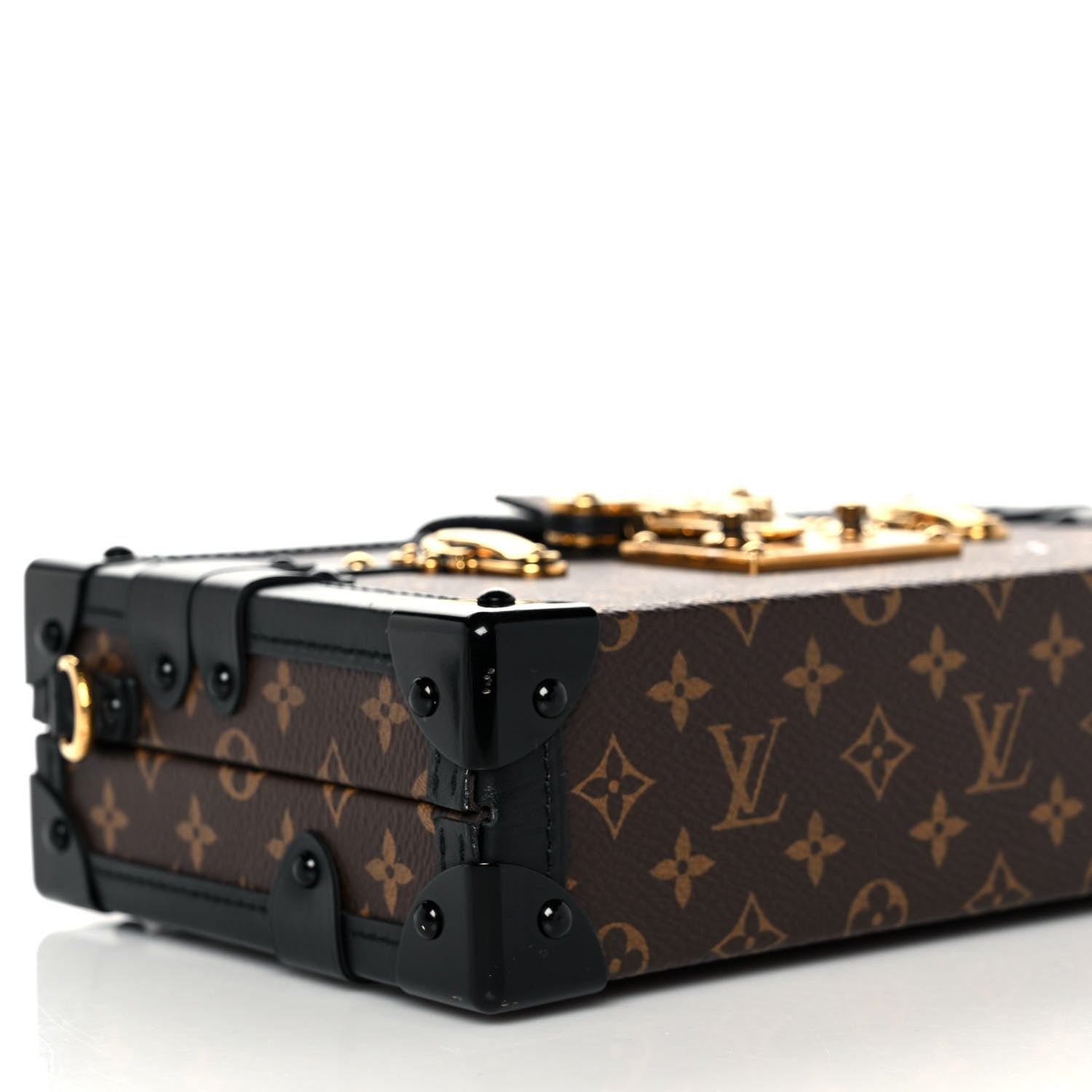 Louis Vuitton Monogram Petite Malle Black 7 of 9