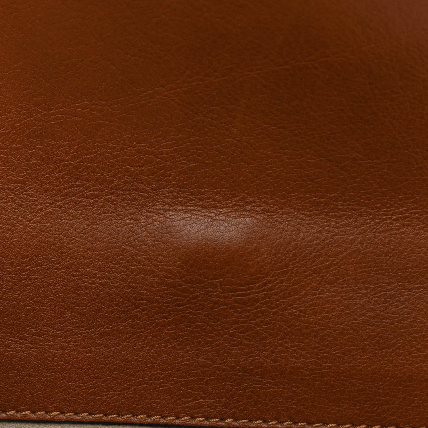 Chloe Calfskin Suede Medium Nile Bracelet Bag Caramel 10 of 14