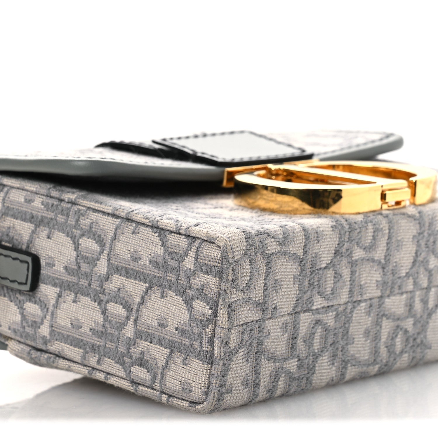 Christian Dior Oblique 30 Montaigne Box Bag Grey 9 of 10