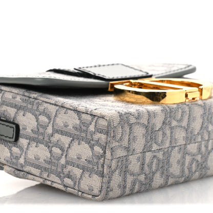 Christian Dior Oblique 30 Montaigne Box Bag Grey 9 of 10