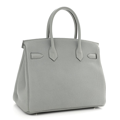 Hermes Togo Birkin 30 Gris Mouette 3 of 11