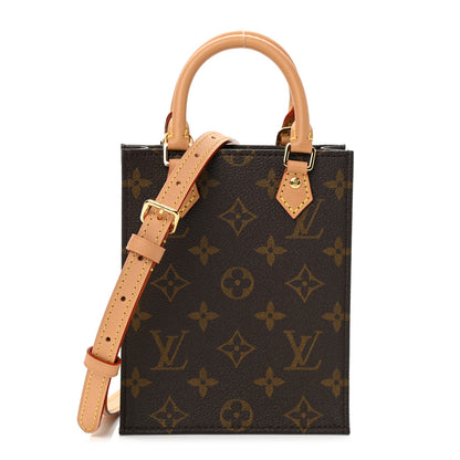 Louis Vuitton Monogram Petit Sac Plat 1 of 10