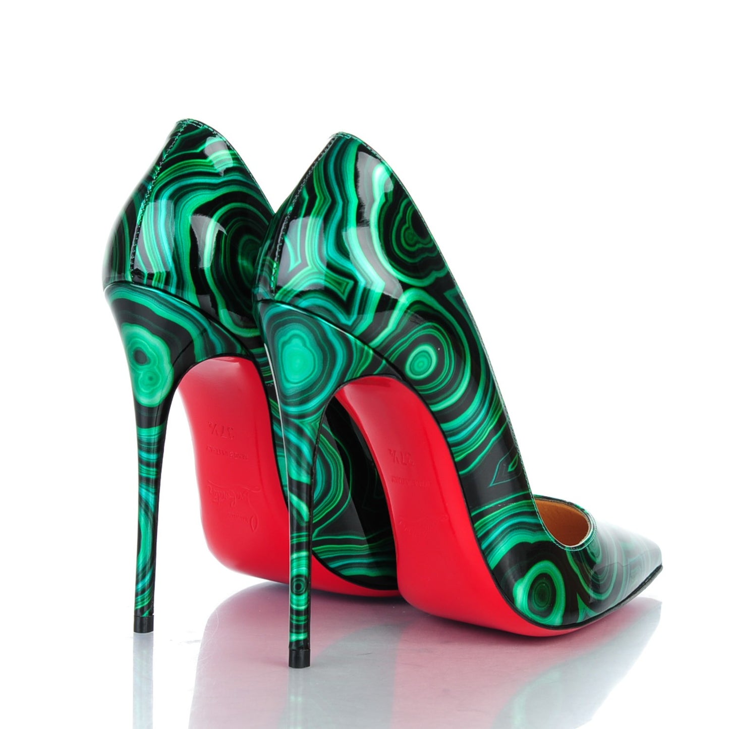 Patent Malachite So Kate 120 Pumps 37.5 Vert