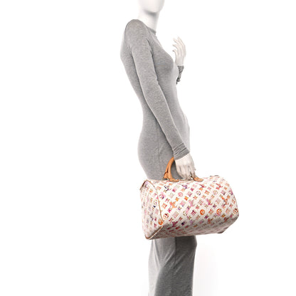 Louis Vuitton Watercolor Aquarelle Speedy 35 White 2 of 14