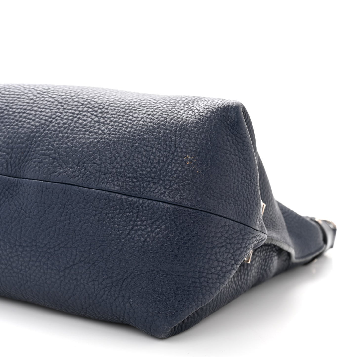 Calfskin Fanisa Gancini Hobo Oxford Blue