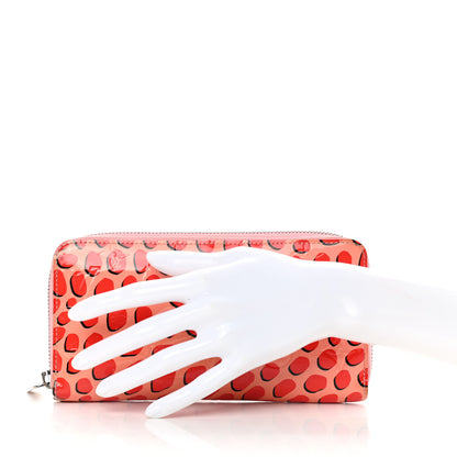 Louis Vuitton Vernis Jungle Dots Zippy Wallet Sugar Pink Poppy 2 of 16