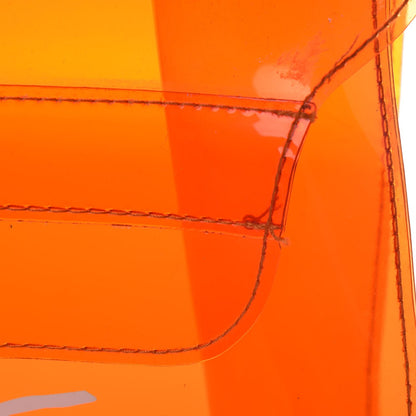 Hermes Vinyl Souvenir De L'Exposition Kelly Orange 8 of 8