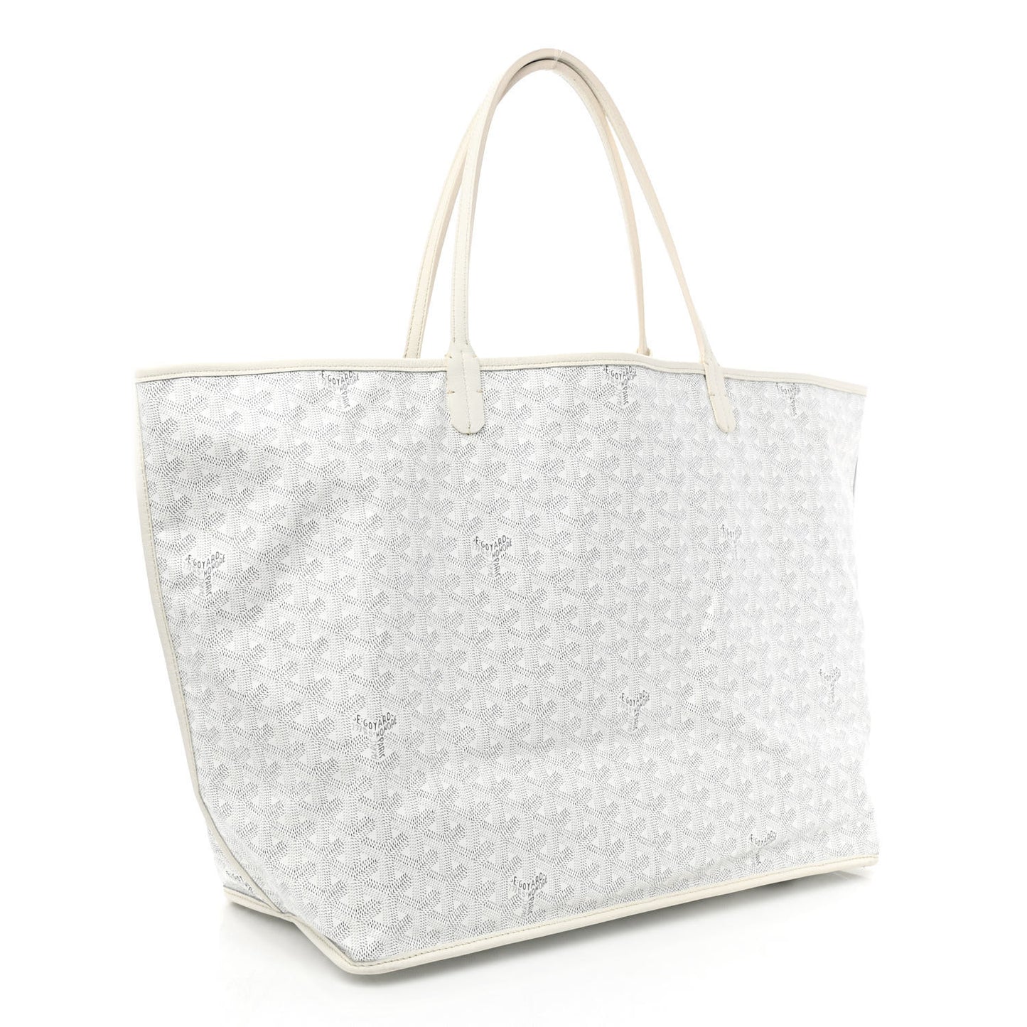 Goyardine Reversible Anjou GM White
